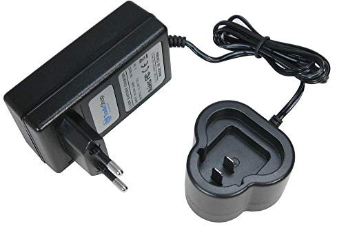 Trade Boutique Chargeur de batterie (12,6 V 1,5 A Chargeur rapide Li-Ion) Station de charge pour Metabo 6.25438, 6.25439, powerimpact 12, POWERLED 12, Power Maxx 12 Basic Pro ASE BS Quick RC SSD