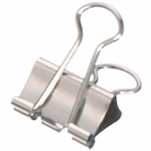 Maul 2141996 Posaune – Büroklammern (Nickel, 12 Stück (S))