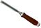 ULMIA Stechbeitel 14 mm mit braunem Griff Gesamtlänge 300 mm inklusive dunklem Holzheft, 167-14