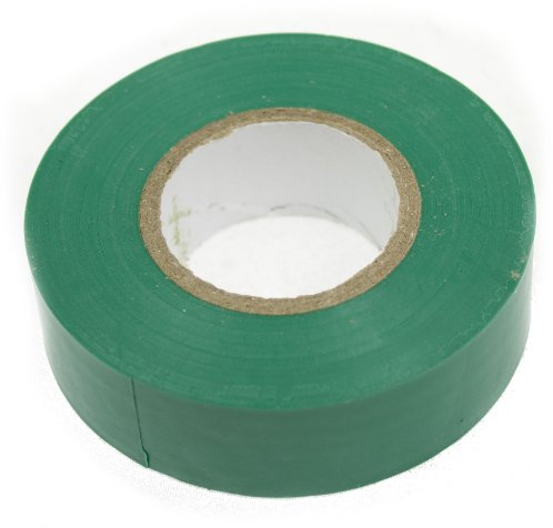 Toolzone Green PVC Electrical Electricians Insulation Adhesive Tape