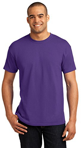 Hanes 6 oz. Tagless T-Shirt 5250T purple XXXXX-Large