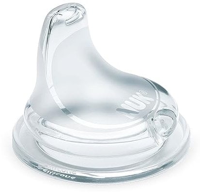 NUK First Choice Learner Cup Silicone Replacement Non-Spill Spout 6mths+ (Pack of 1)
