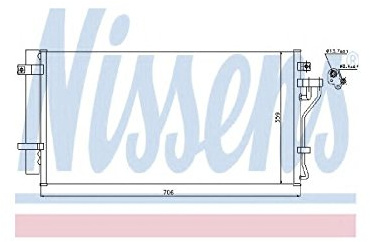 NISSENS 940099 Kondensator, Klimaanlage