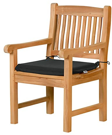 Sitzauflage Gartensessel anthrazit grau Premium Made in Germany