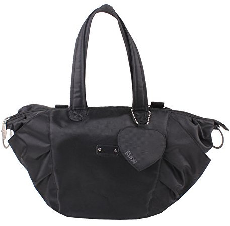 Minene Amelia Tote Wickeltasche, Schwarz