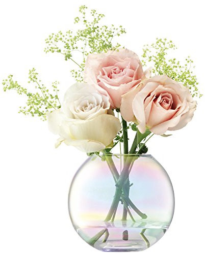 LSA International Pearl Vase H11cm Perlmutter