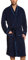 Schiesser Herren Reisemantel Bademantel, Blau (815-navy), 52 EU