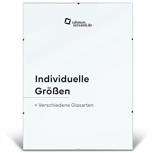 PANORAHMA BILDERRAHMEN Rahmenloser Bilderrahmen 40x50 cm/Glasbilderrahmen zum Aufhängen an der Wand/Bilder Rahmen