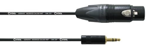 Cordial CPM 3 FW-UNB Mikrofonkabel 3 m - Mikrofonkabel