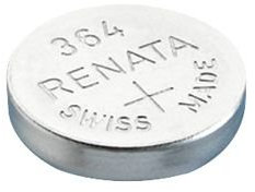 RENATA - 364 CELL, Knopf, S Silberoxid, 1,55 V, 364