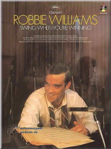 Robbie Williams - Swing When You're Winning - Clarinet - Klarinette Noten [Musiknoten]