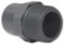 Übergangsmuffe PVC Klebemuffe Klebestutzen AG d1i 40 mm x d2a 50 mm x d3 AG 1 1/4