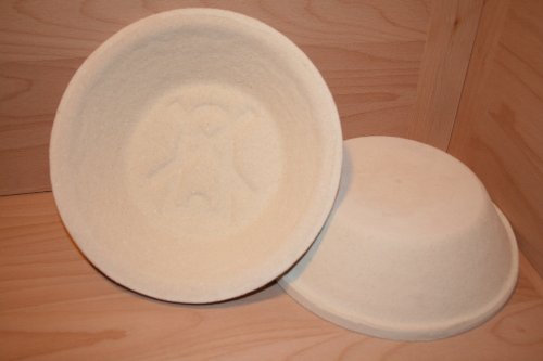 Gärkorb Gärkörbe Brotform Holzschliff 1 kg rund Mühlenmuster