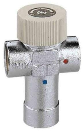 Caleffi 520440 Mitigeur Thermostatique Réglable 1/2'' 40 - 60 °C pour Chauffe-eau