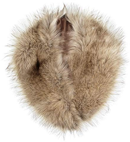 Futrzane Classic Kragen - Fake Fur Pelzkragen Damen - Kunstfell Kunstpelz Stola