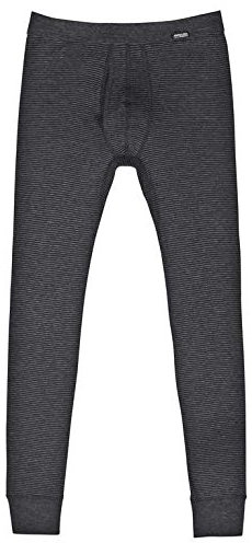 Ammann Herren Hose lang mit Eingriff Jeans 3er Pack Größe 9, Farbe anthrazit