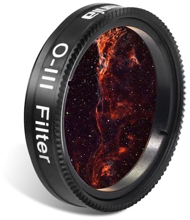 Astromania 3,2 cm o-iii filtro – produce near-photographic viste del velo, anello, manubri e Orion Nebula, tra molti altri oggetti