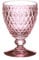 Villeroy & Boch Boston coloured Rotweinglas Rose, Kristallglas, 1 Stück (1er Pack)