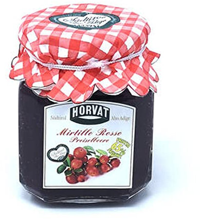 Confettura ai mirtilli rossi altoatesina 425 gr. Horvat