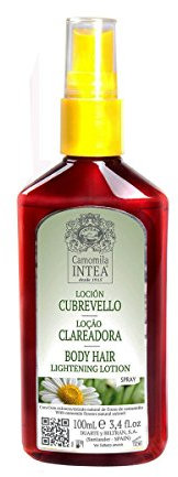Camomila Intea - Haaraufhellende Sprühlotion - Cubrevello - Speziell zum Bleichen von Gesichts- und Körperhaaren - 100 ML