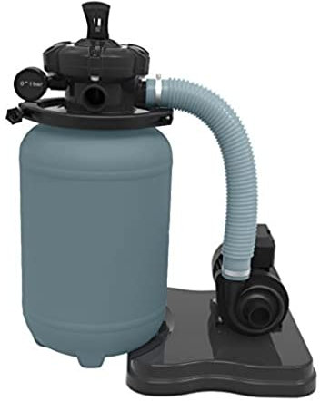 Gre Filtro de arena (sin prefiltro), 250 mm, caudal grupo 3.5 m3/h, Azul, 50.8x30x5.84 cm, FS250NP