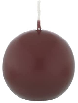 Kugelkerzen Bordeaux 5 cm, 16 Stück