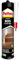 PATTEX Colle de fixation sans solvant, Colle acrylique ultra-puissante - Bois Plinthes, cartouche de 380g