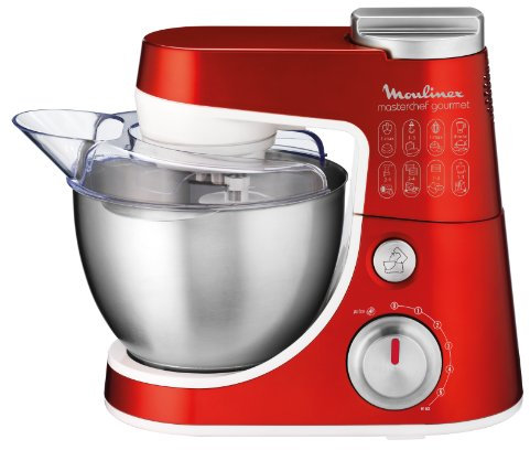 Moulinex Mastercheff Gourmet - Robot de cocina, 900 W, con bol de 4 litros