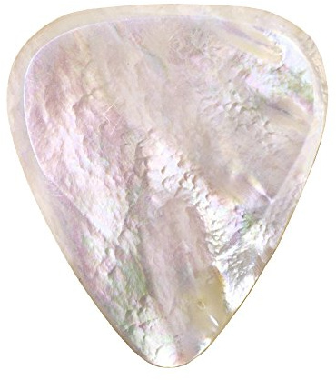 Timber Tones TTSHTGMOP1 Shell Mother of Pearl 1, Luxus Plektrum/Plektren Gold