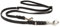 CopcoPet Hundeleine aus Fettleder 3m x 12mm Schwarz – 3-Fach verstellbar, geflochten – Mit Chrombeschlägen – Grifffest, robust – Umhängeleine für mittelgroße Hunde, ideal für Spaziergang, Training