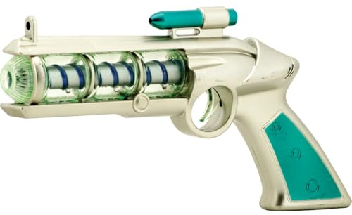 Schylling Cosmic Shock Phaser - Kids Blaster Toy for Pretend Play - Lights Up and Spins - Ages 3 and Up