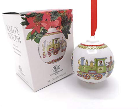 Hutschenreuther Porzellankugel Weihnachtskugel 1994 OVP