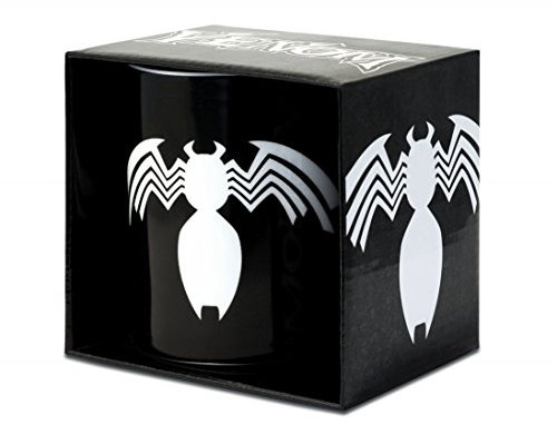 Logoshirt Marvel Comics - Venom Porzellan Tasse - Kaffeebecher - schwarz - Lizenziertes Originaldesign