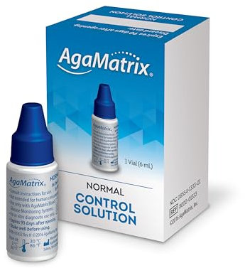 AgaMatrix Wavesense Normal Control Solution, 1 Vial (6 Ml)
