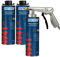 Dinitrol 4941 Unterboden Wachs (schwarz) 3 x 1 Liter Dosen (mit Schutz Stil Schraube Gap) und 1 x Schutz Stil FMT 4005 Spritzpistolen