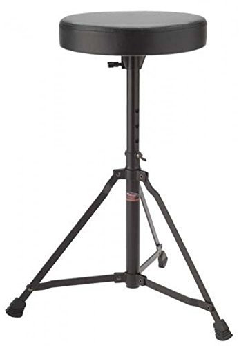 Zenthler Schlagzeughocker Drum Stuhl DT 22 BK, höhenverstellbar bis 56cm