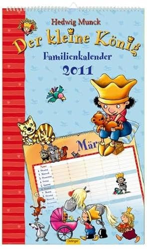 Der kleine König Familienkalender 2011: Mit fünf Spalten zum Eintragen