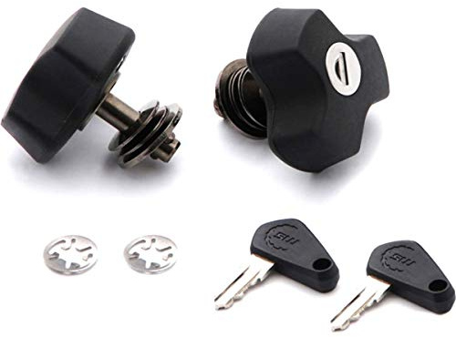 SW-Motech QLS.00.046.10100/B für EVO Kofferträger, QUICK-LOCK, 2 Schlösser, 2 Schlüssel