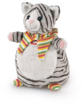 Trudi 29983 - Handpuppe graue Katze oder Hund