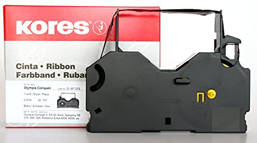 Kores G187CFS Farbband, C-Film schwarz für Modell TA Gabriele 8008 ua
