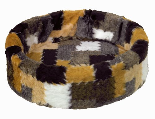 Nobby Plüschbett, patchwork 60 cm, 1 Stück