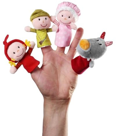 LILLIPUTIENS 'Rotkäppchen Finger Puppets (Multi-Color)