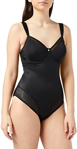 Triumph Donna True Shape Sensation BSW, Shapewear Body wired, BLACK, 2E