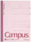 Kokuyo Campus A6 Ruled Notebook Dusky-Pink