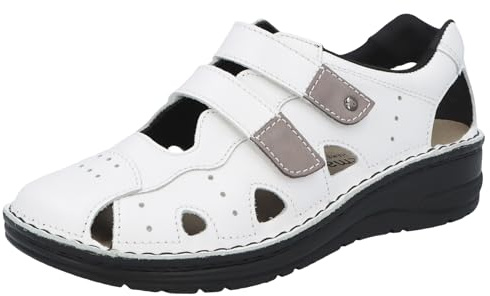 Berkemann Damen Berkoflex Halbschuh Leder/Print Wide Fußbett: herausnehmbar