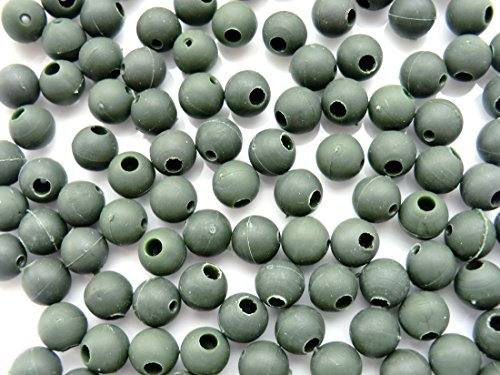 Phoxinus Impact Beads/Shock Beads - 8mm - Green - 50 pack