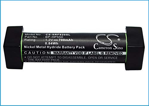 CS-SRF820SL Akku 700mAh Kompatibel mit [Sony] BF-TDSY, MDR-DS3000, MDR-DS4000, MDR-IF140, MDR-IF140K, MDR-IF240R, MDR-IF240R?K, MDR-IF240RK, MDR-IF3000, MDR-IF540R, MDR-IF540RK, MDR-RF800R, MDR-RF800