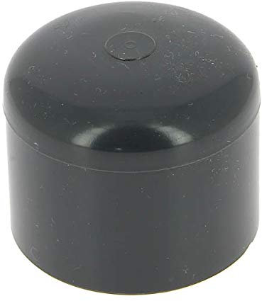 Bouchon PVC pression noir - Ø 40 mm - Girpi
