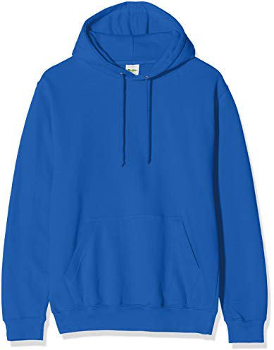 AWDis Men's College Hoodie, Blue (Royal Blue), X-Large
