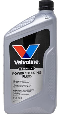 Valvoline Power Steering Fluid, Maintains Performance & Condition, Prevents Squealing, Inhibits Wear & Oxidation, Meets GM 1050017, Chrysler 5931 & Ford M2C195-A, 32oz